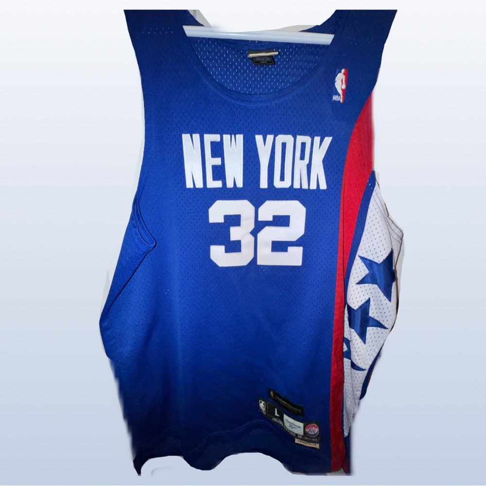 Reebok Hardwood Classics New York Nets Dr. J Julius Erving